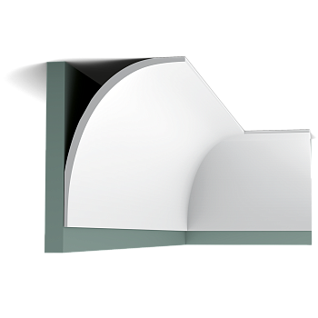 Карниз Orac Decor из Полиуретана C990 INFINITY д 2000 x в 159 x ш 216